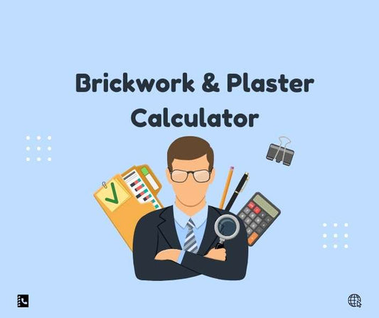 Calculate your Cost and Selling Rate   110mm, 220mm Brickwork, Plaster works